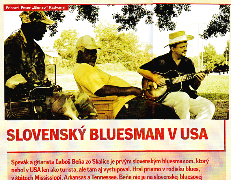 Slovenský bluesman Ľuboš Beňa v USA